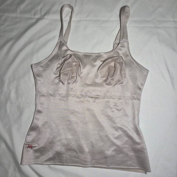 Ruby Ribbon Cami, Adjustable Straps, Size 36, White - Picture 1 of 4